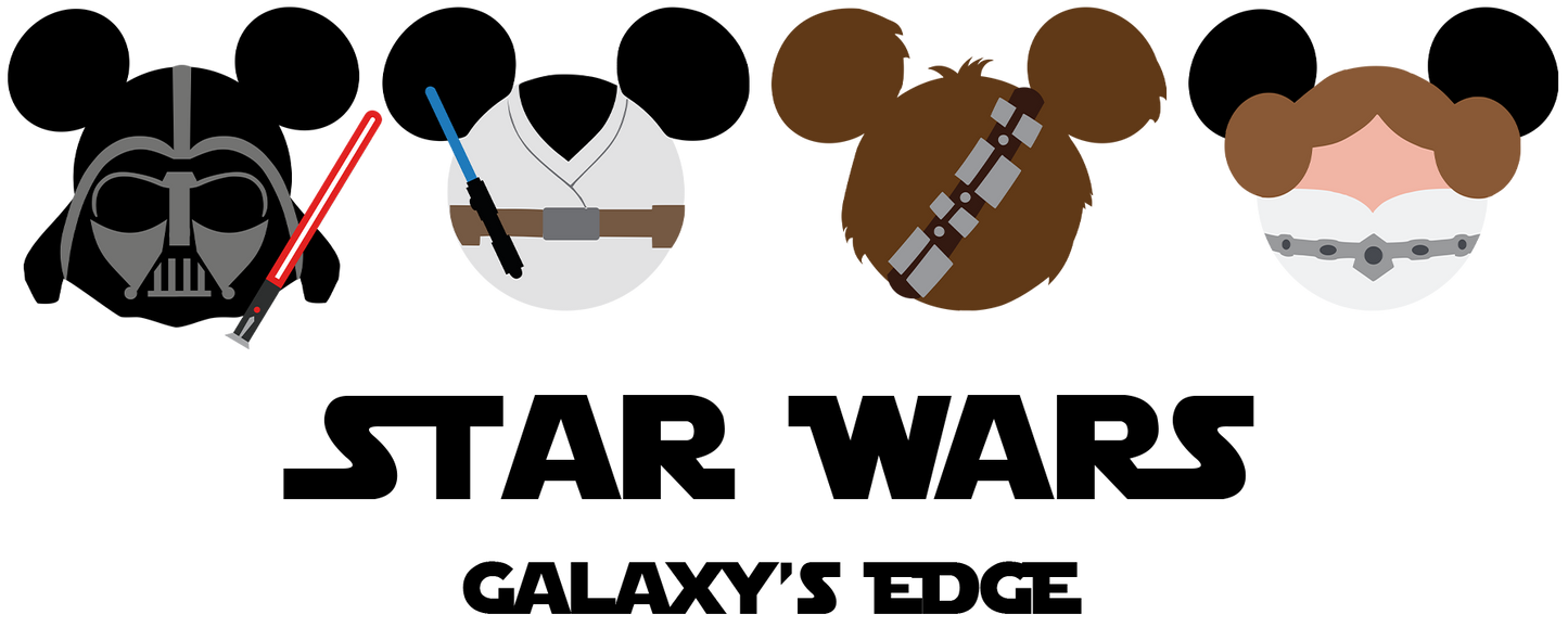 Disney Star Wars Galaxy'sEDGE - DTF Ready To Press