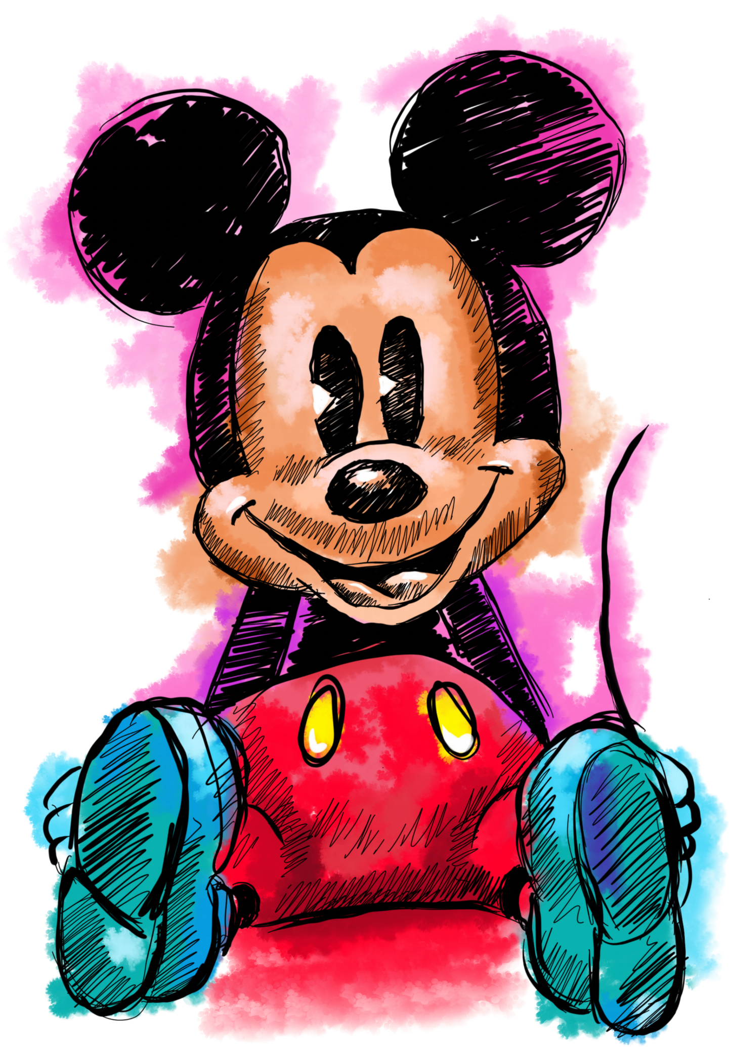 Mickey Mouse - DTF Ready To Press