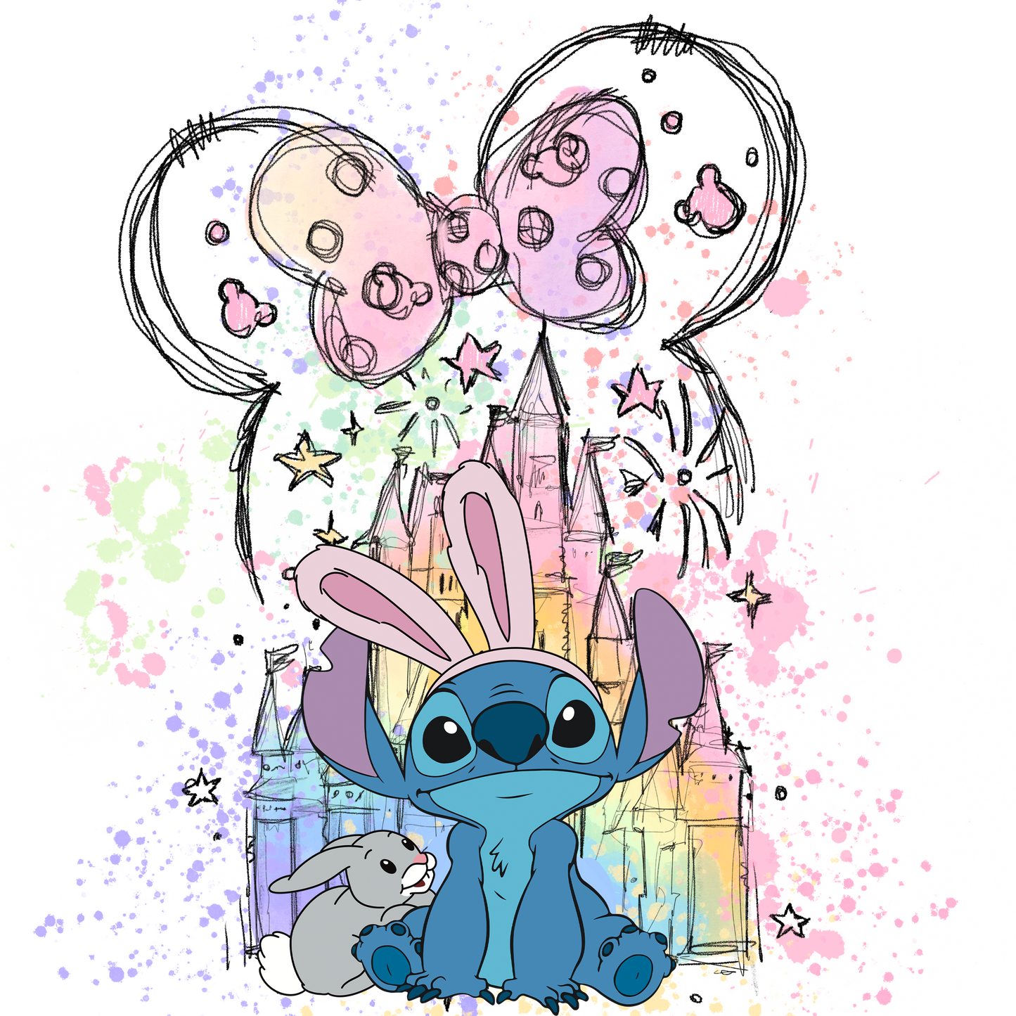 Lilo Stich - DTF Ready To Press