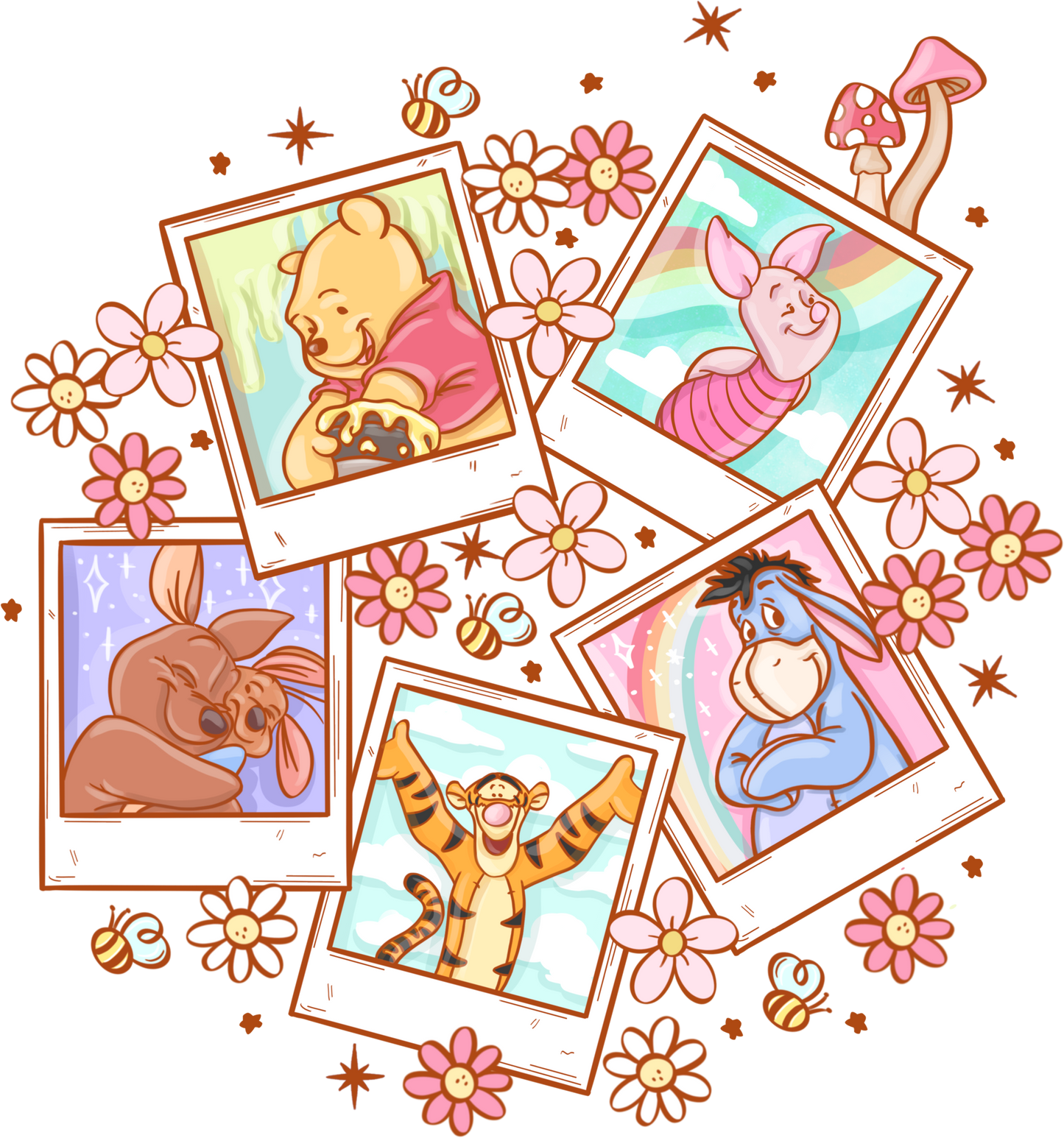 Disney Winnie - DTF Ready To Press