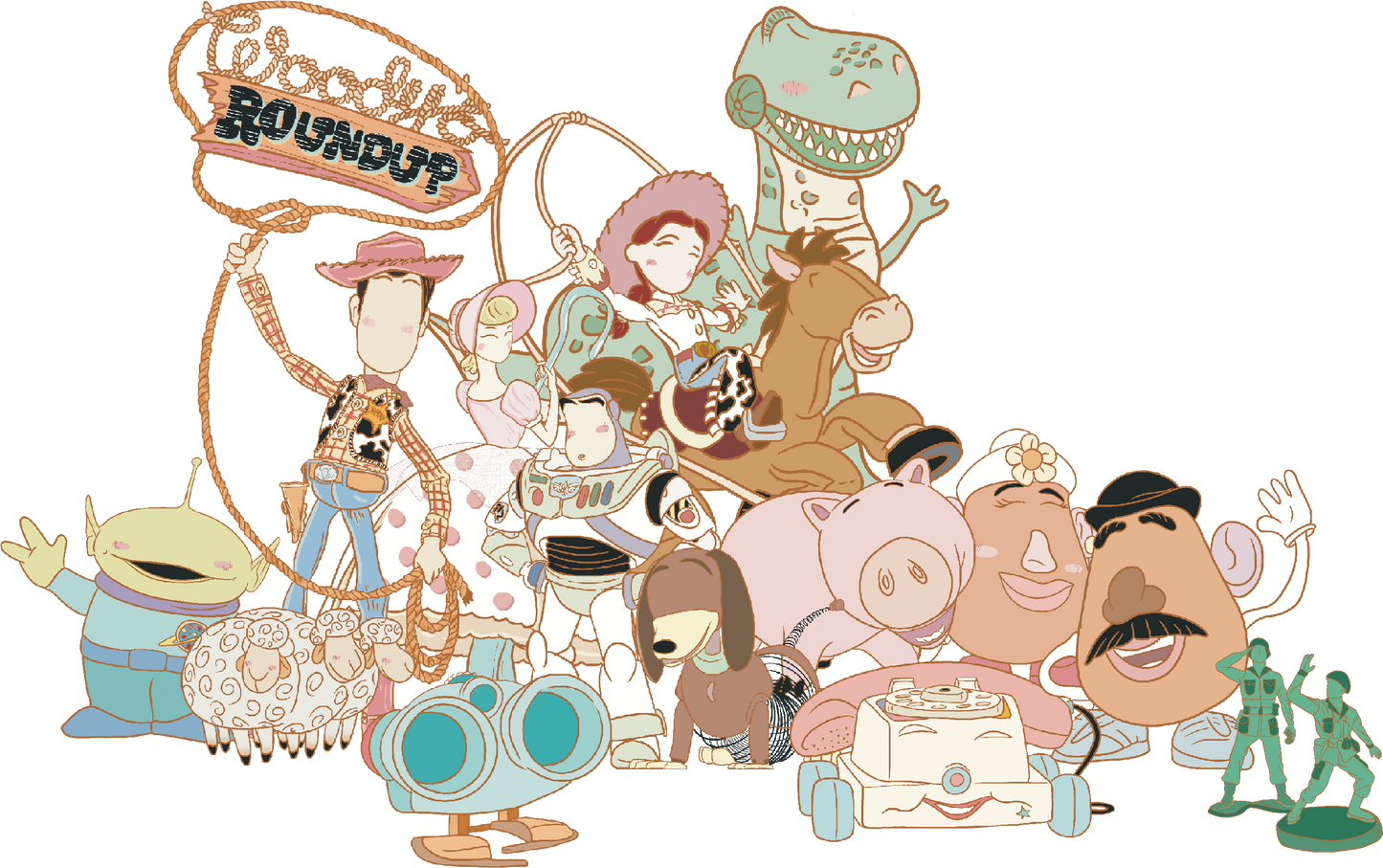 Retro Disney Toy Story Jessie - DTF Ready To Press