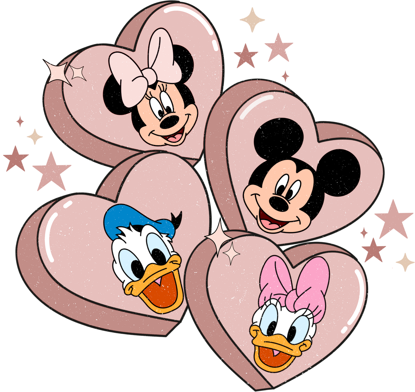 Disney Valentine’s Day- DTF Ready To Press