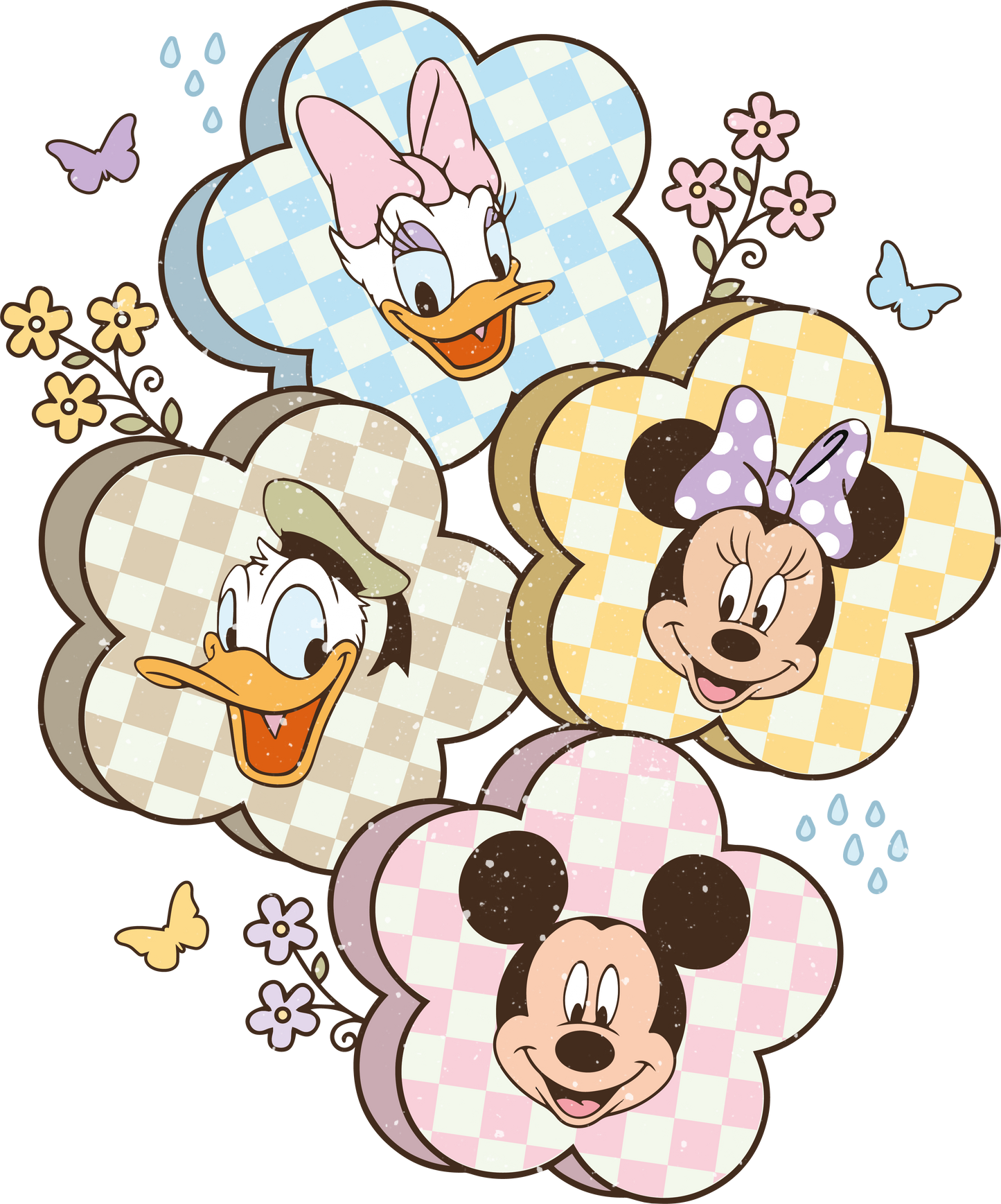 Spring Disney - DTF Ready To Press