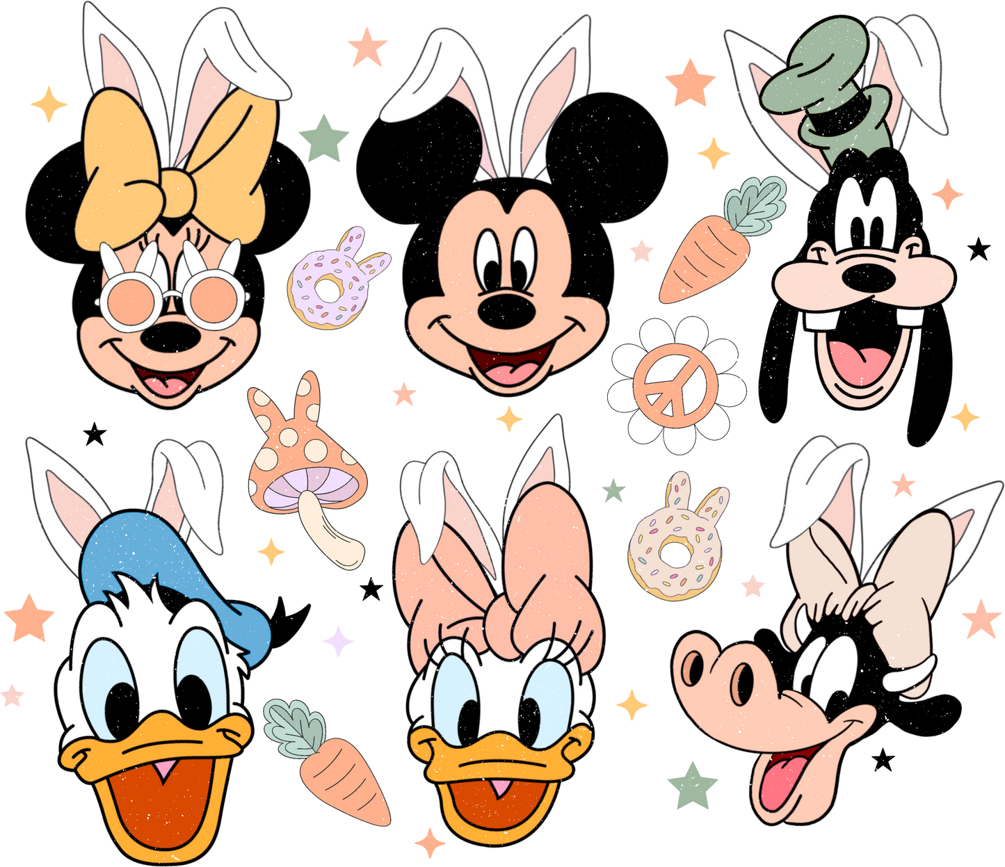 Easter Disney - DTF Ready To Press