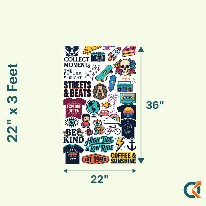 Upload Print-Ready DTF Gang Sheet