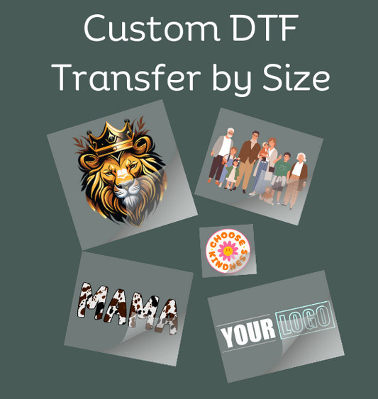 DTF Transfer By Size