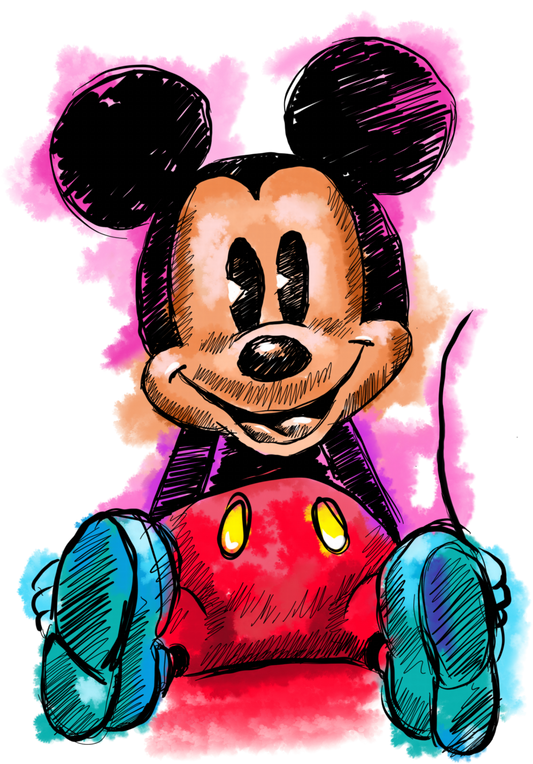 Mickey Mouse - DTF Ready To Press