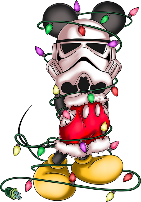 Stormtrooper Christmas- DTF Ready To Press