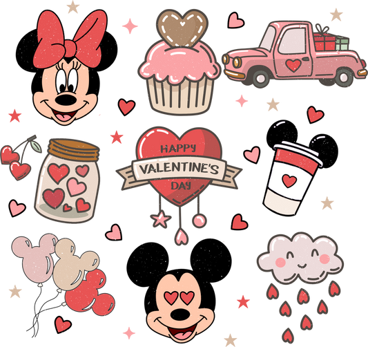 Disney Valentine’s Day- DTF Ready To Press