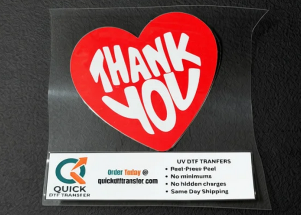 UV DTF sticker